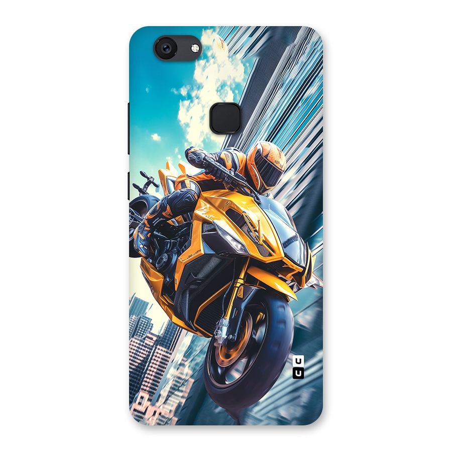 Super Bike Falling Back Case for Vivo V7 Plus