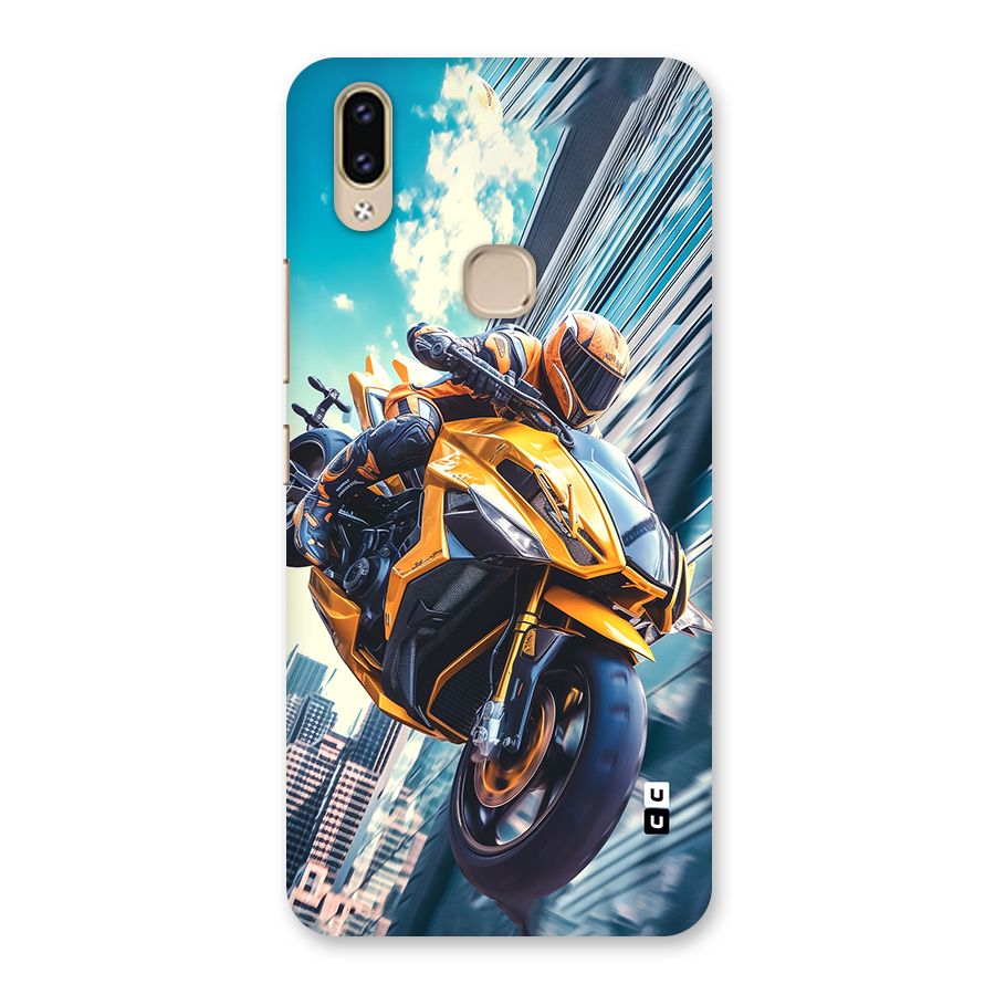 Super Bike Falling Back Case for Vivo V9 Youth
