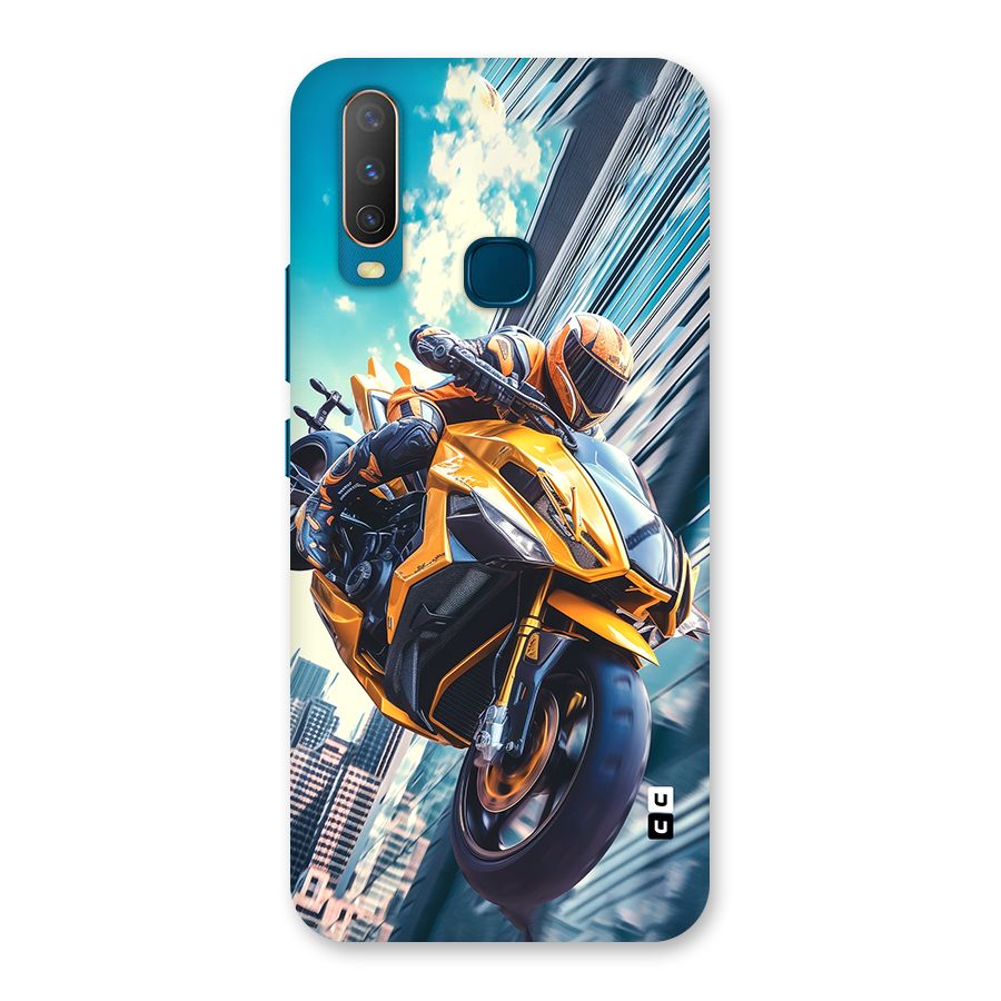 Super Bike Falling Back Case for Vivo Y11