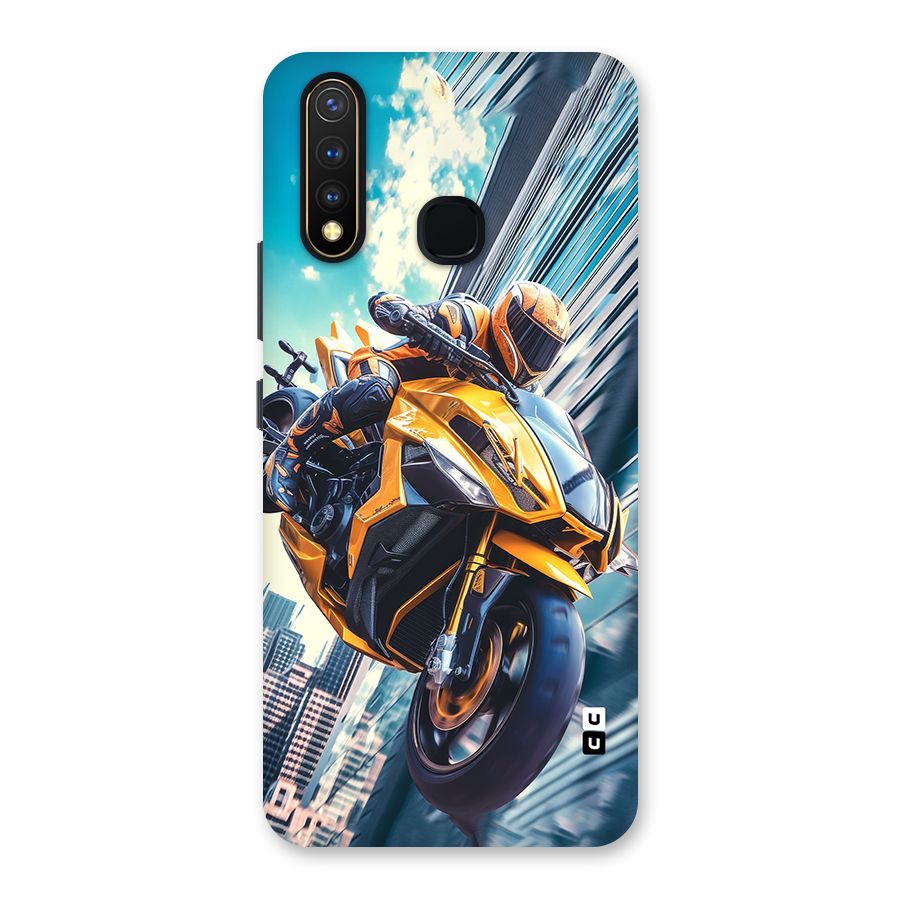 Super Bike Falling Back Case for Vivo Y19