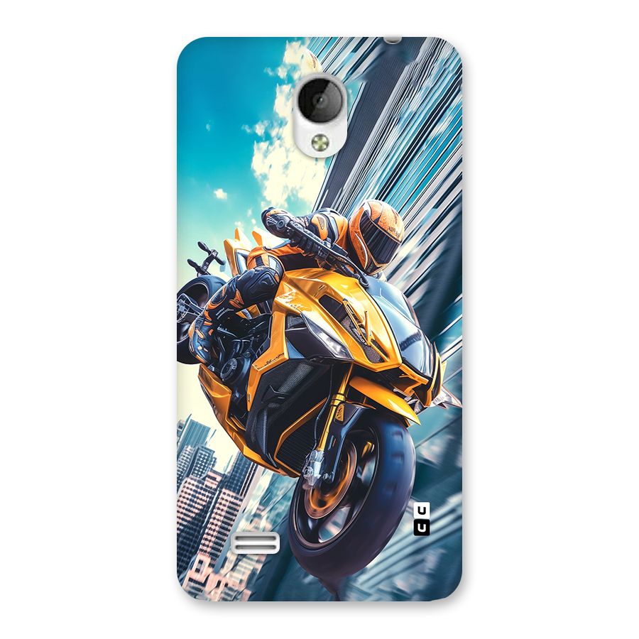 Super Bike Falling Back Case for Vivo Y21