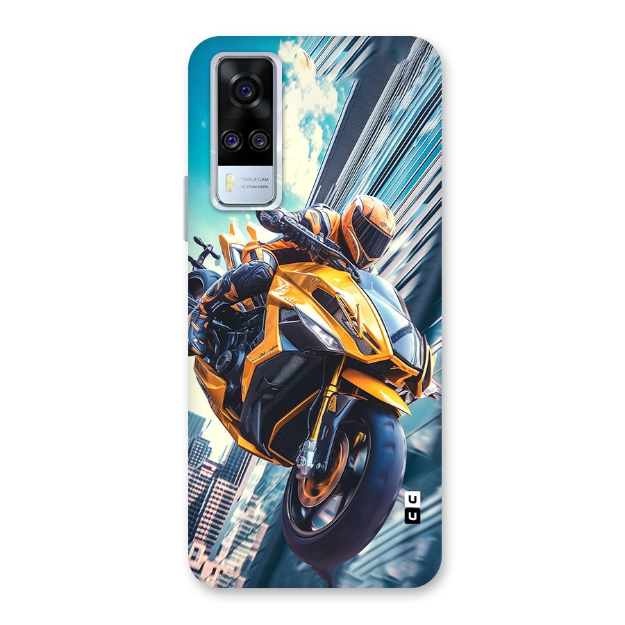 Super Bike Falling Back Case for Vivo Y31