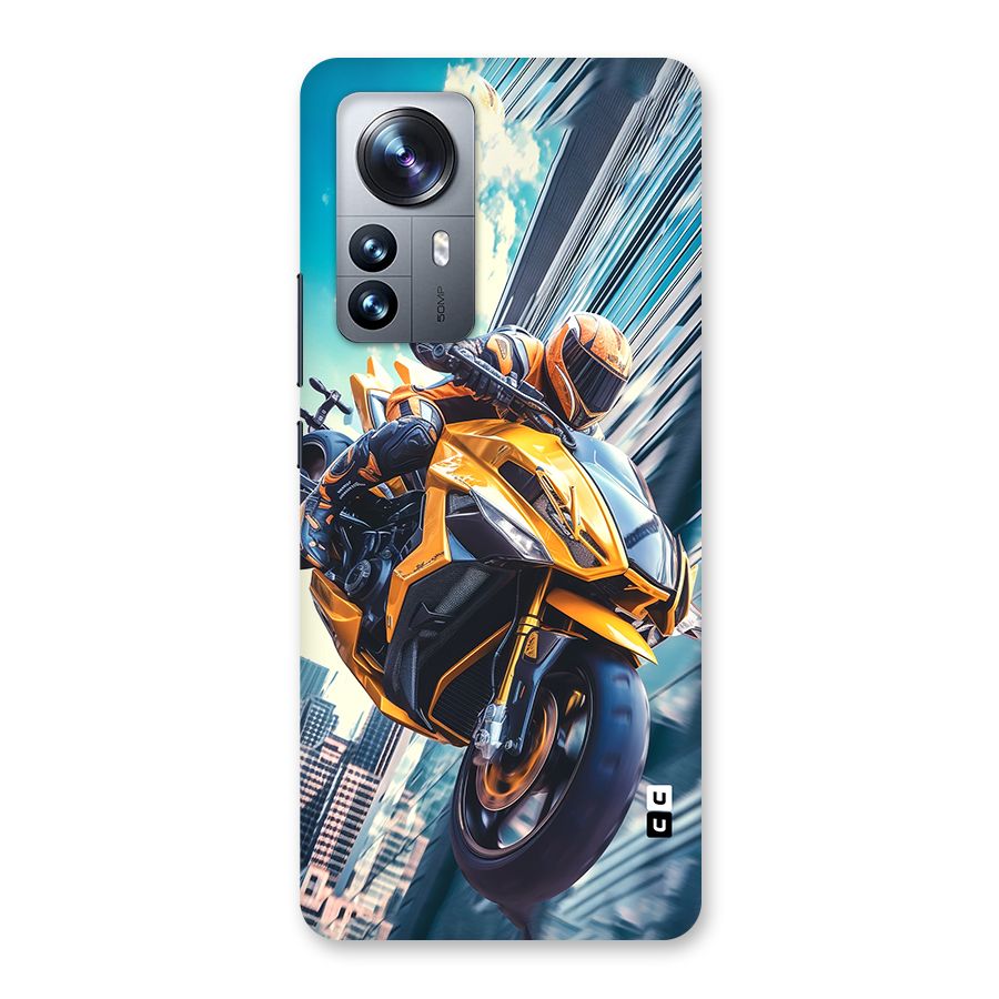 Super Bike Falling Back Case for Xiaomi 12 Pro