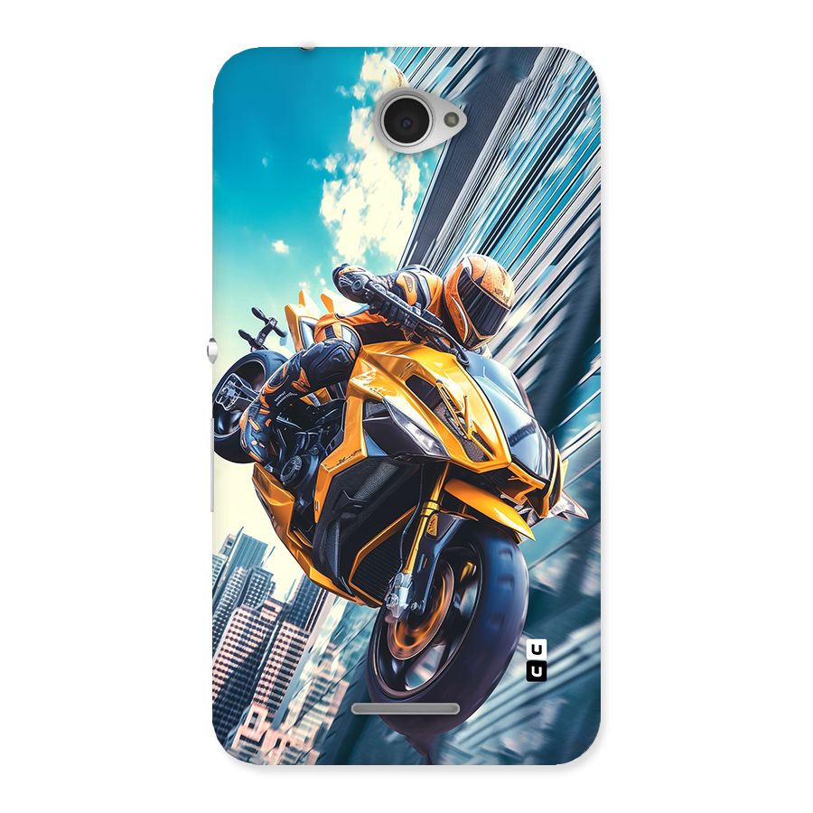 Super Bike Falling Back Case for Xperia E4