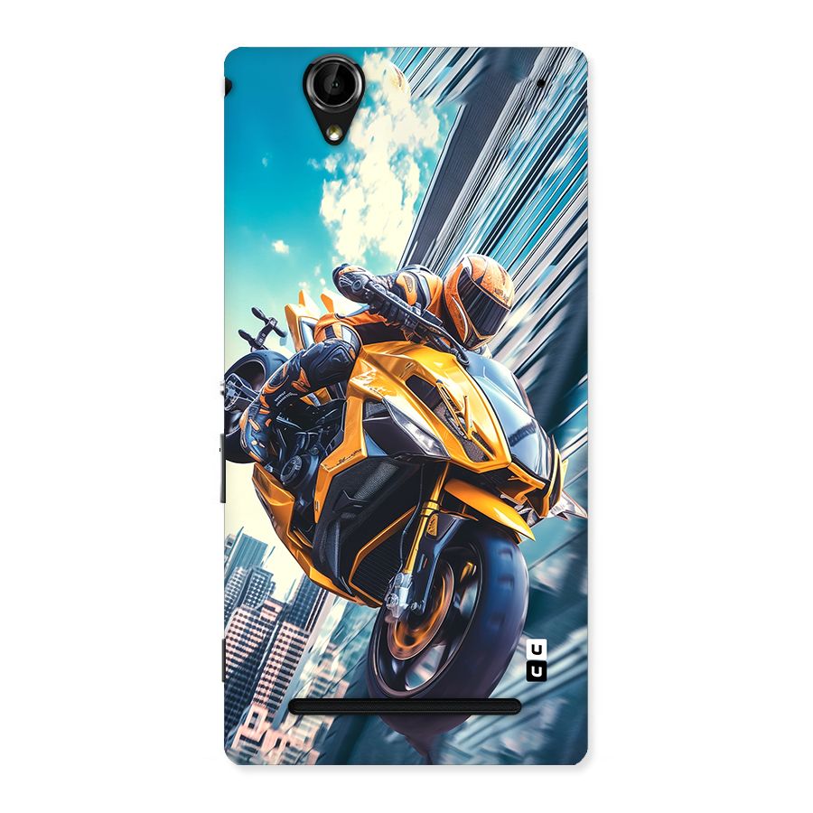 Super Bike Falling Back Case for Xperia T2