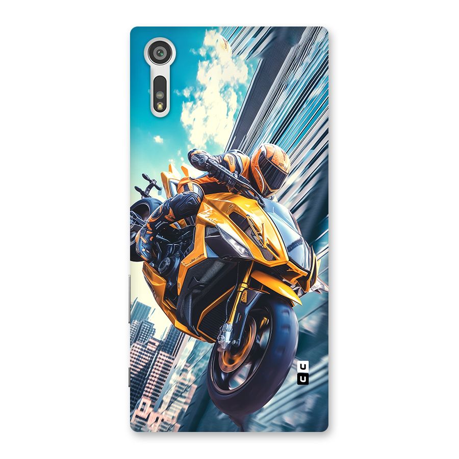 Super Bike Falling Back Case for Xperia XZ