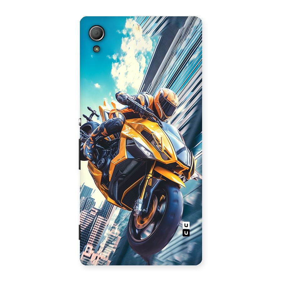 Super Bike Falling Back Case for Xperia Z3 Plus