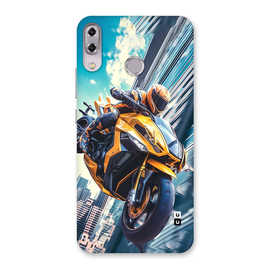 Super Bike Falling Back Case for Zenfone 5Z