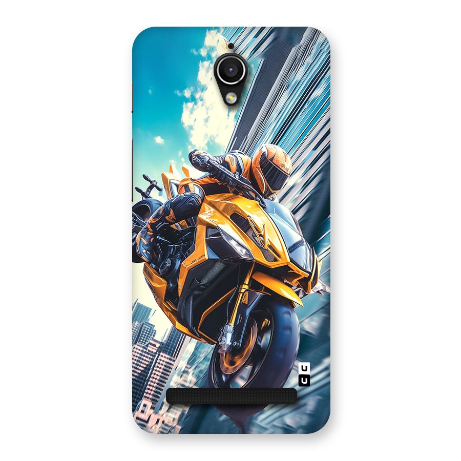 Super Bike Falling Back Case for Zenfone Go