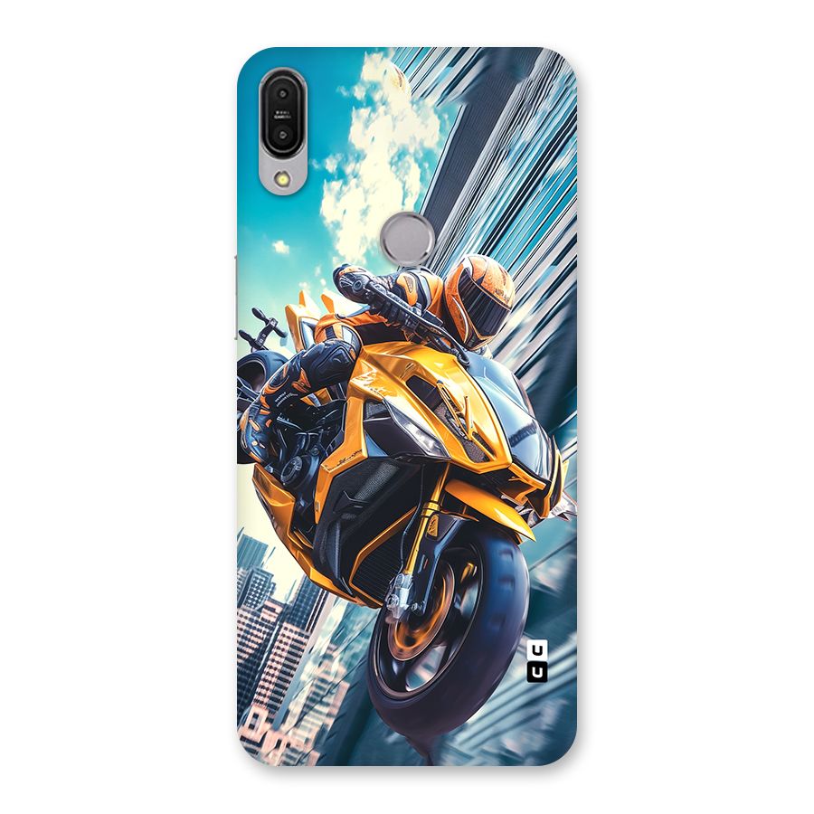 Super Bike Falling Back Case for Zenfone Max Pro M1