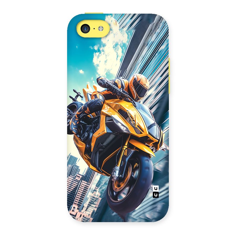 Super Bike Falling Back Case for iPhone 5C