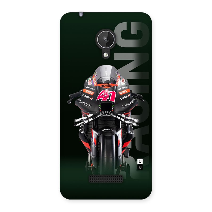 Super Biker Back Case for Canvas Spark Q380