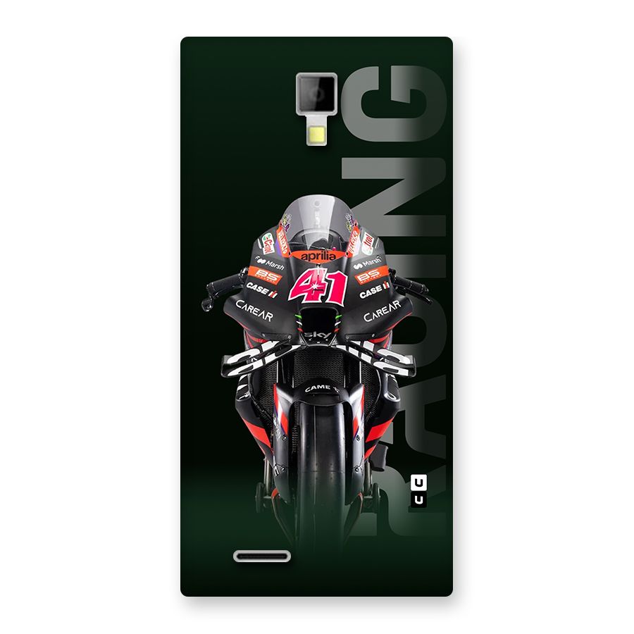 Super Biker Back Case for Canvas Xpress A99