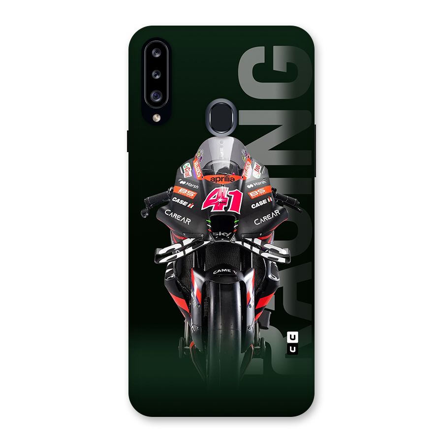 Super Biker Back Case for Galaxy A20s