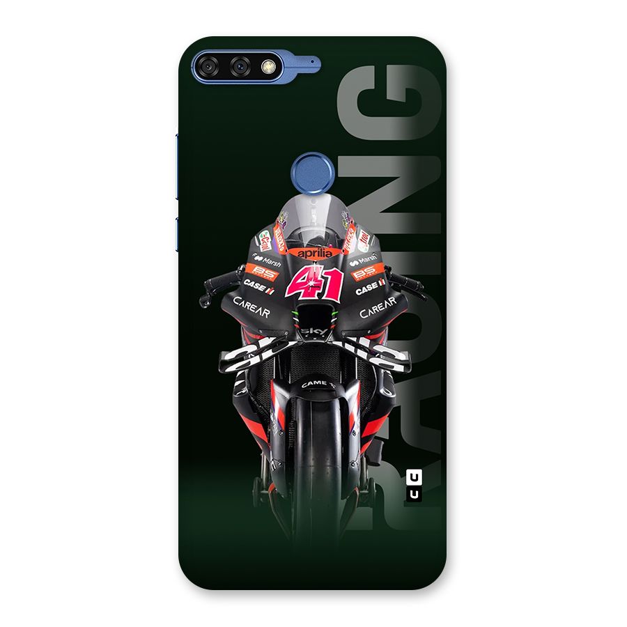 Super Biker Back Case for Honor 7C