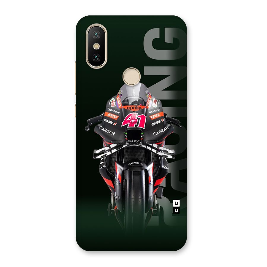 Super Biker Back Case for Mi A2