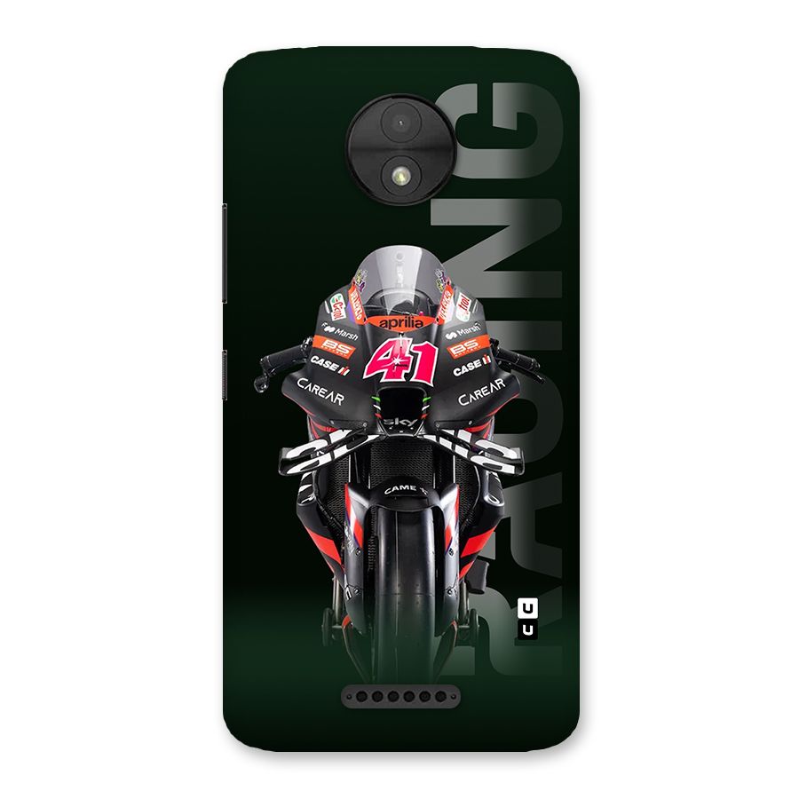 Super Biker Back Case for Moto C