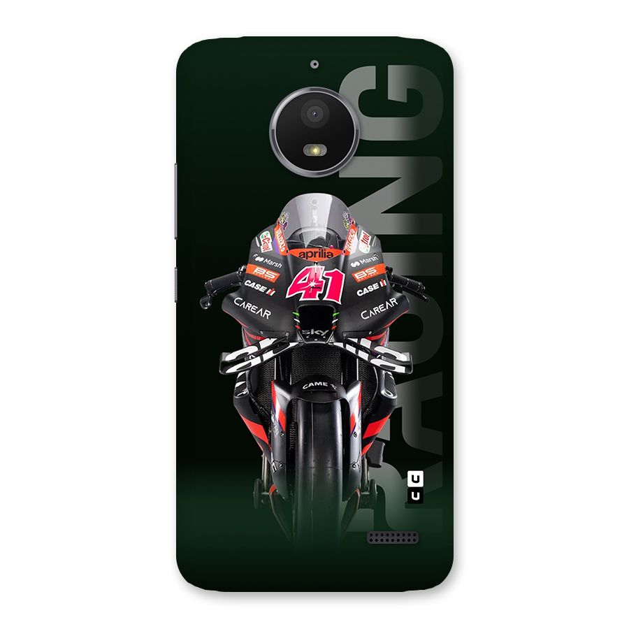 Super Biker Back Case for Moto E4