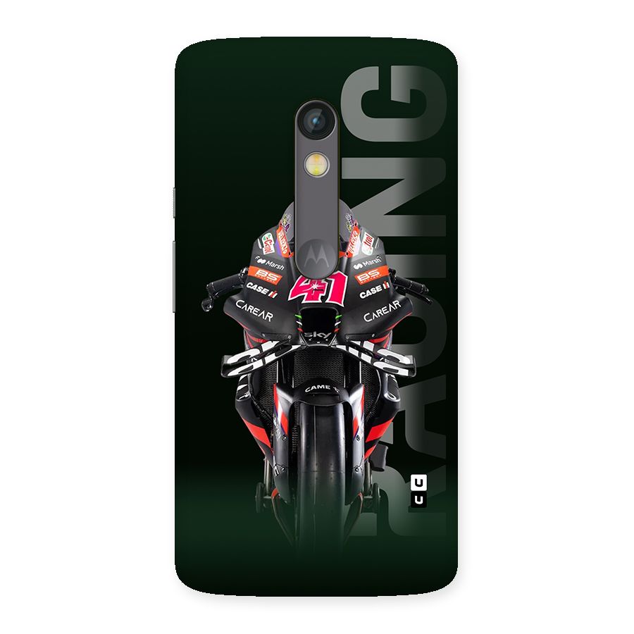 Super Biker Back Case for Moto X Play