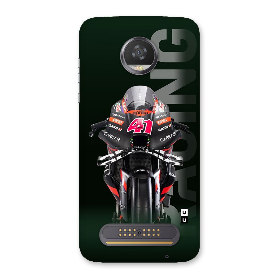 Super Biker Back Case for Moto Z2 Play