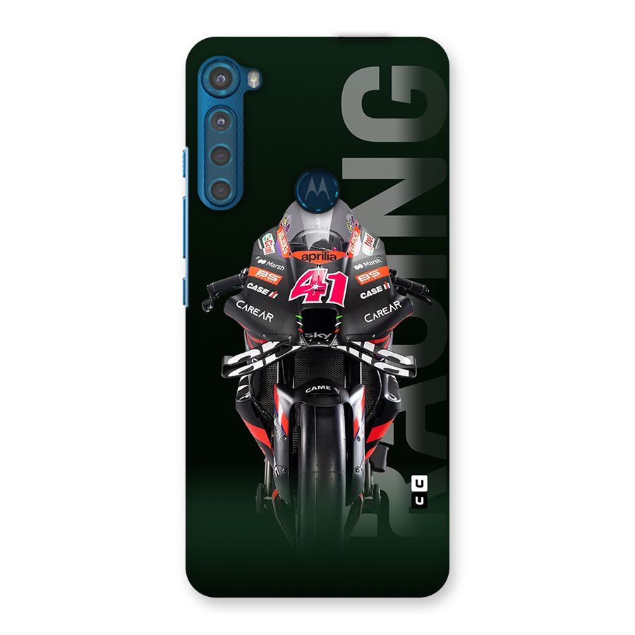 Super Biker Back Case for Motorola One Fusion Plus