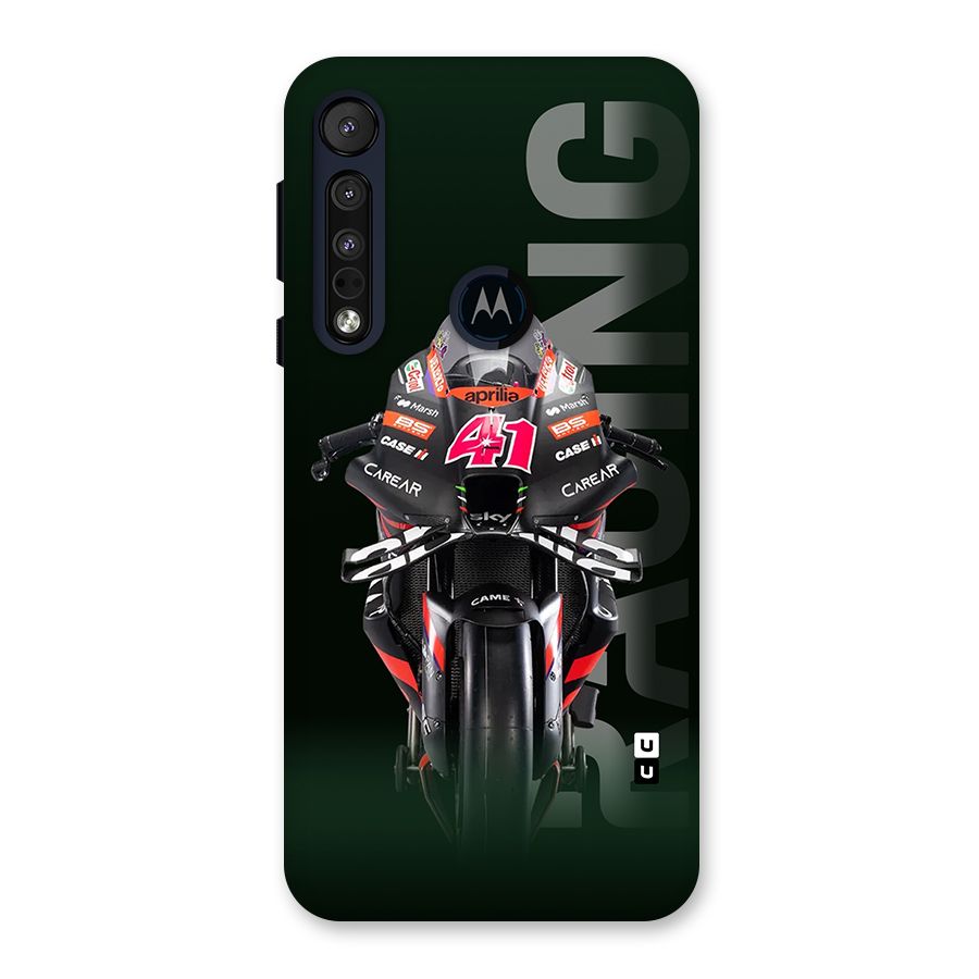 Super Biker Back Case for Motorola One Macro