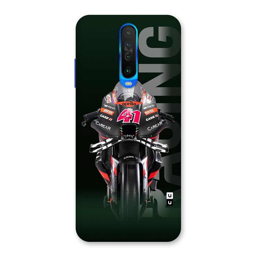 Super Biker Back Case for Poco X2