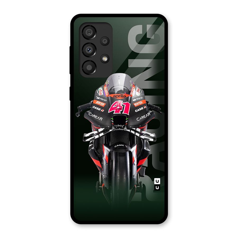 Super Biker Glass Back Case for Galaxy A33 5G