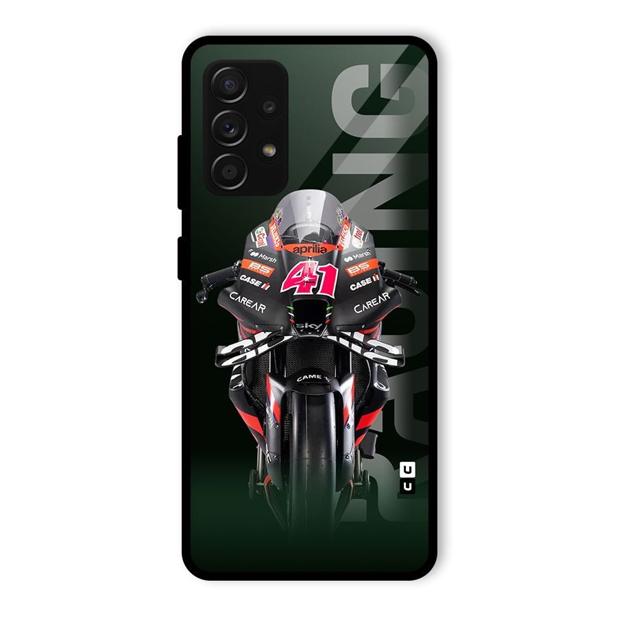 Super Biker Glass Back Case for Galaxy A53 5G