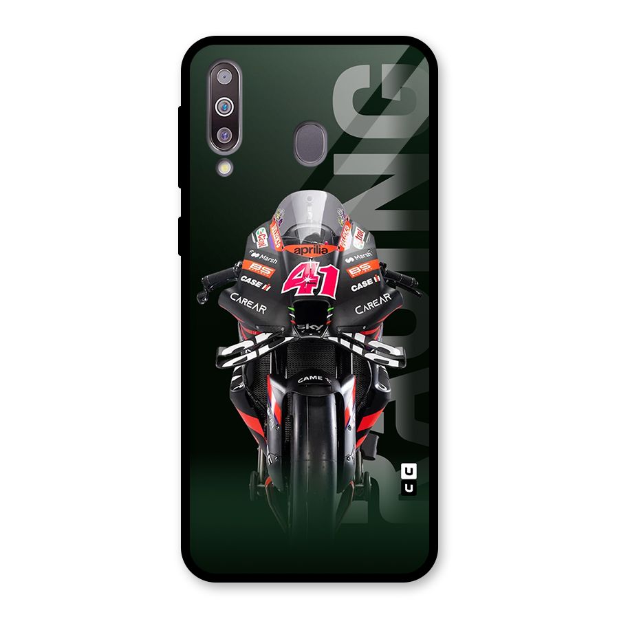 Super Biker Glass Back Case for Galaxy M30