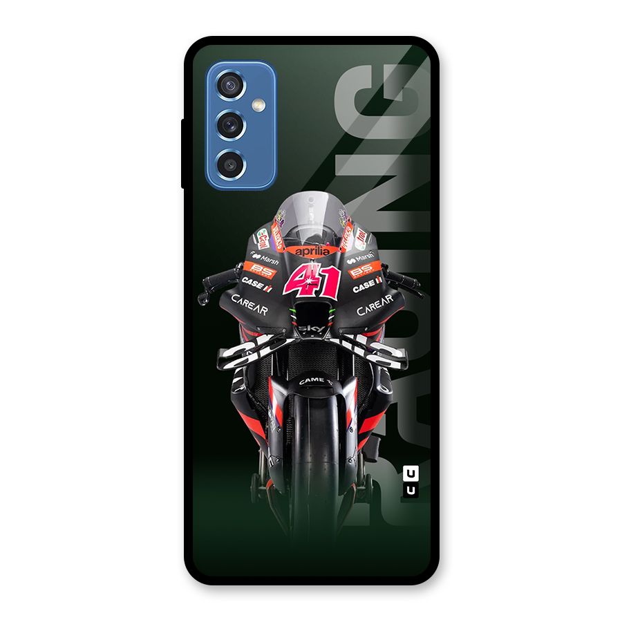 Super Biker Glass Back Case for Galaxy M52 5G