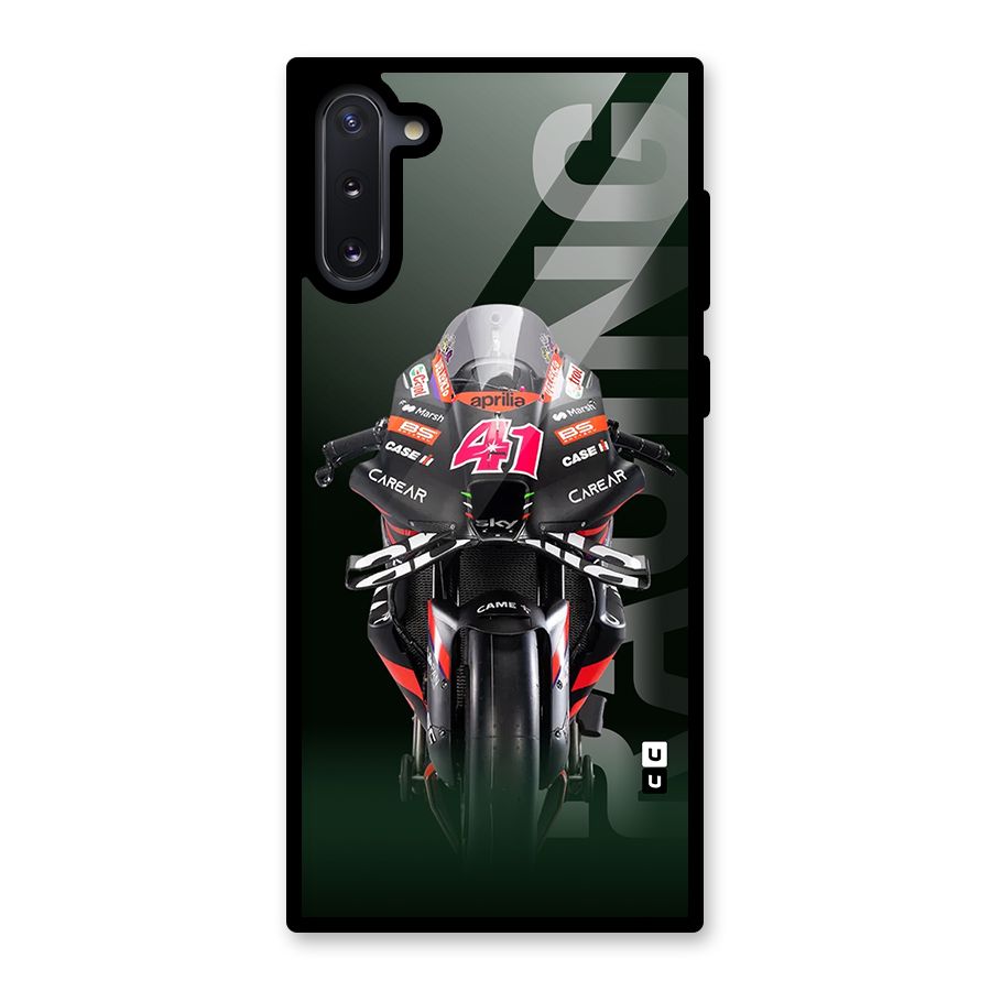 Super Biker Glass Back Case for Galaxy Note 10