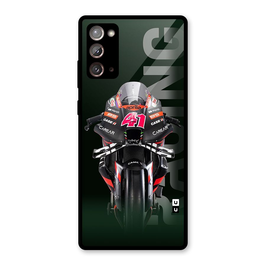 Super Biker Glass Back Case for Galaxy Note 20