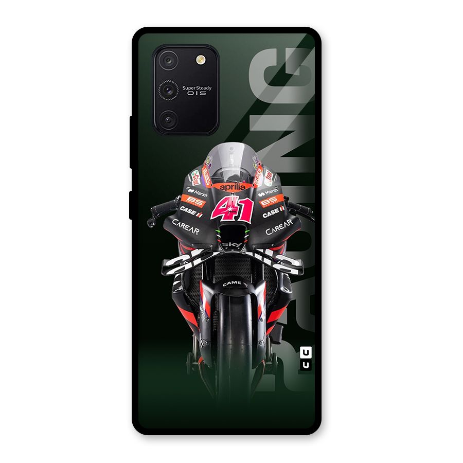 Super Biker Glass Back Case for Galaxy S10 Lite