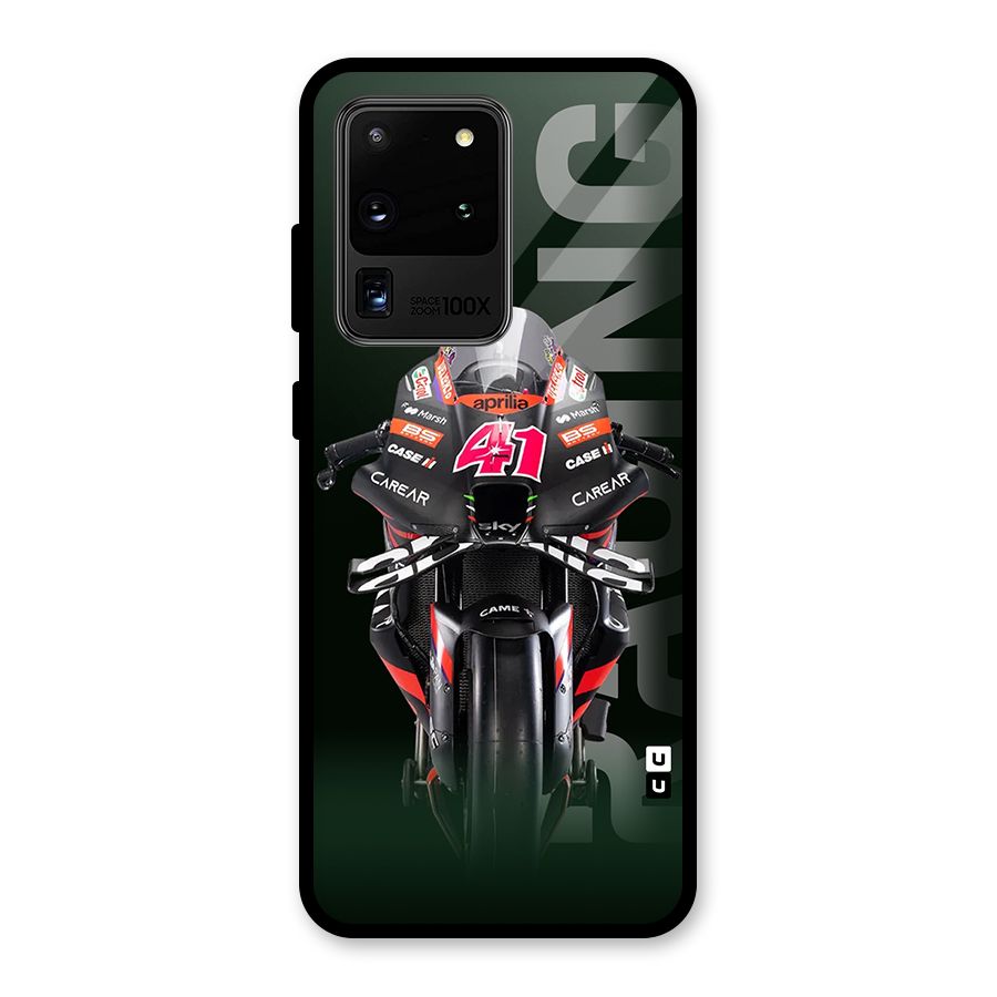 Super Biker Glass Back Case for Galaxy S20 Ultra