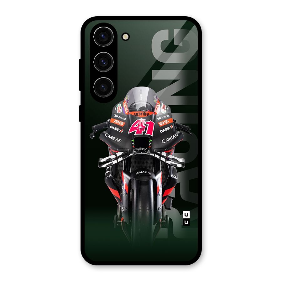 Super Biker Glass Back Case for Galaxy S23 Plus