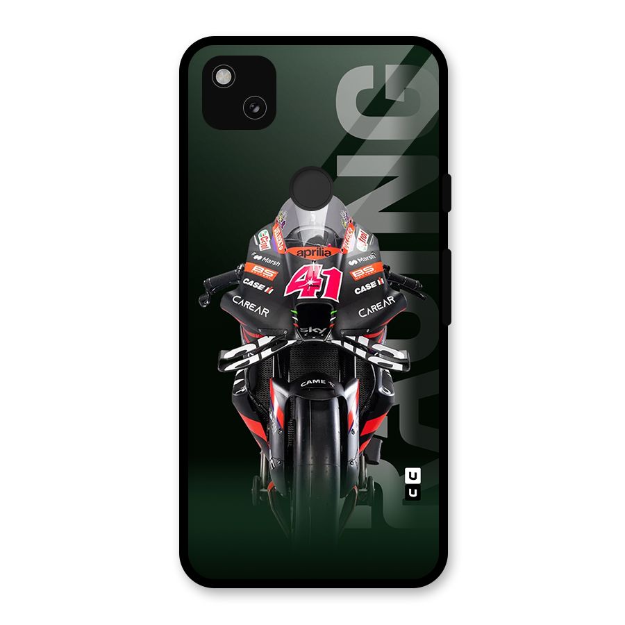 Super Biker Glass Back Case for Google Pixel 4a