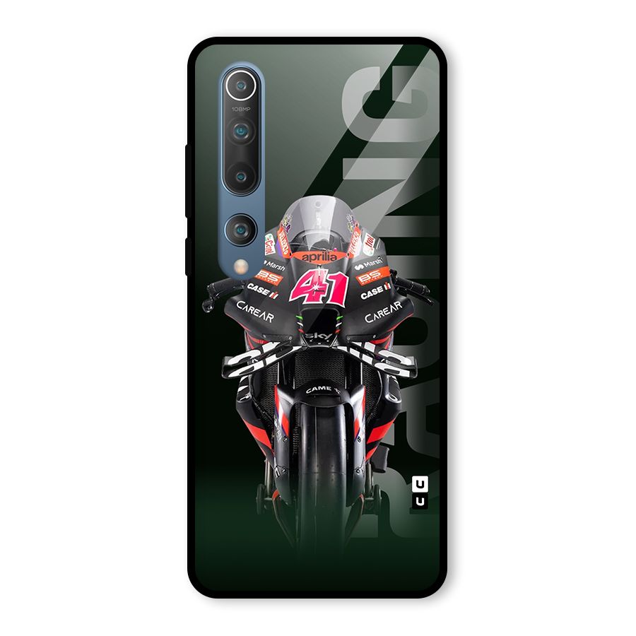 Super Biker Glass Back Case for Mi 10