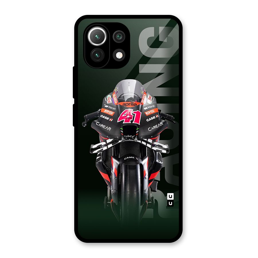 Super Biker Glass Back Case for Mi 11 Lite