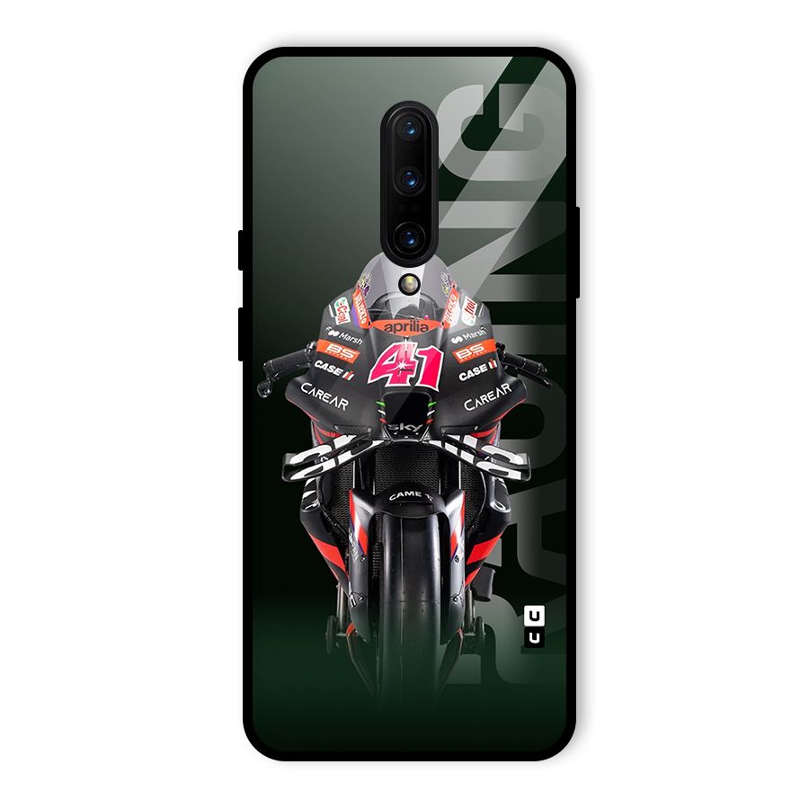 Super Biker Glass Back Case for OnePlus 7 Pro