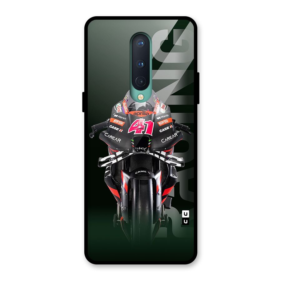 Super Biker Glass Back Case for OnePlus 8