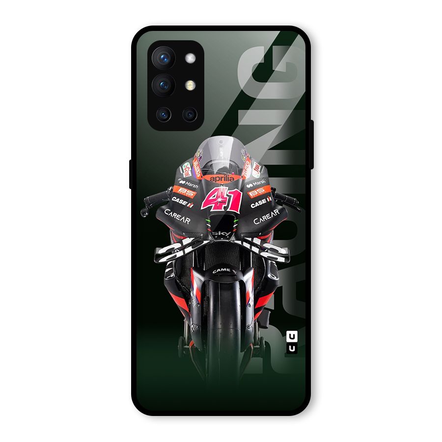 Super Biker Glass Back Case for OnePlus 9R