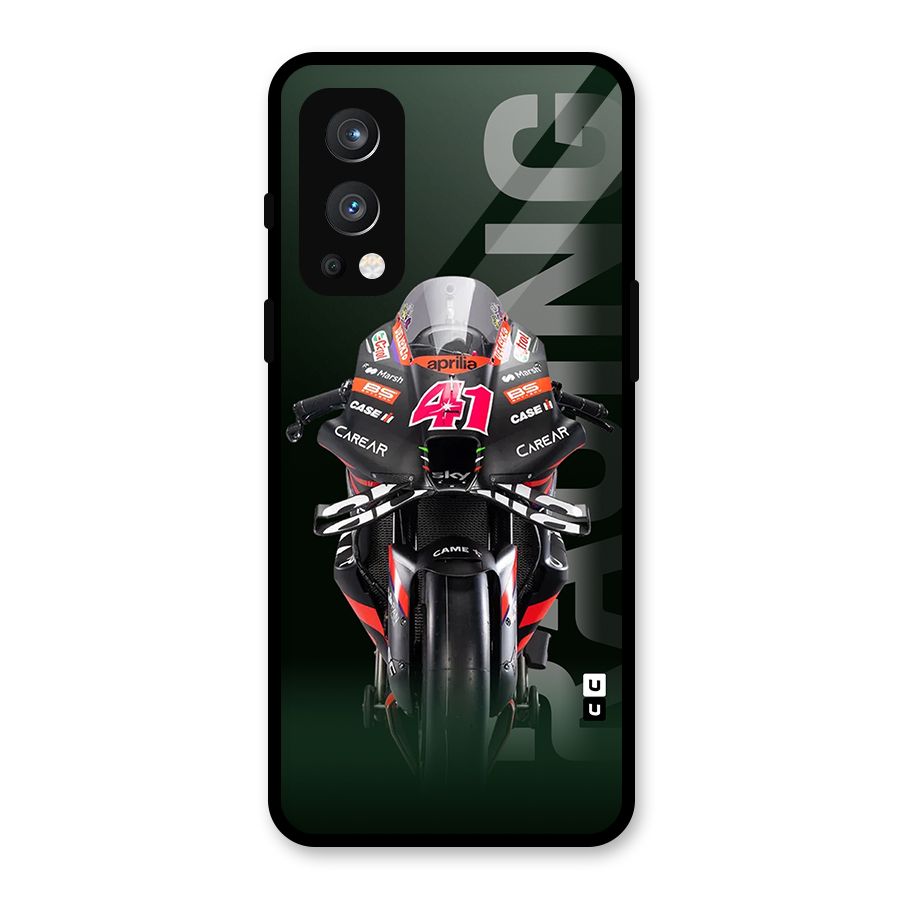 Super Biker Glass Back Case for OnePlus Nord 2 5G