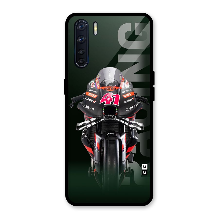 Super Biker Glass Back Case for Oppo F15