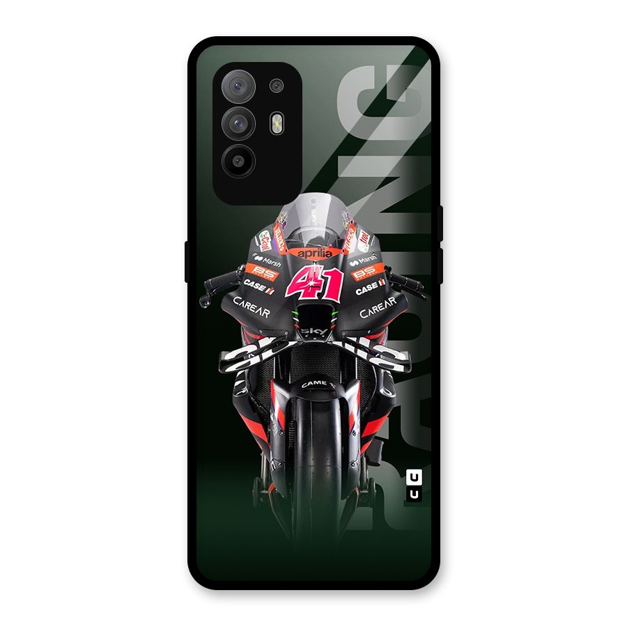 Super Biker Glass Back Case for Oppo F19 Pro Plus 5G