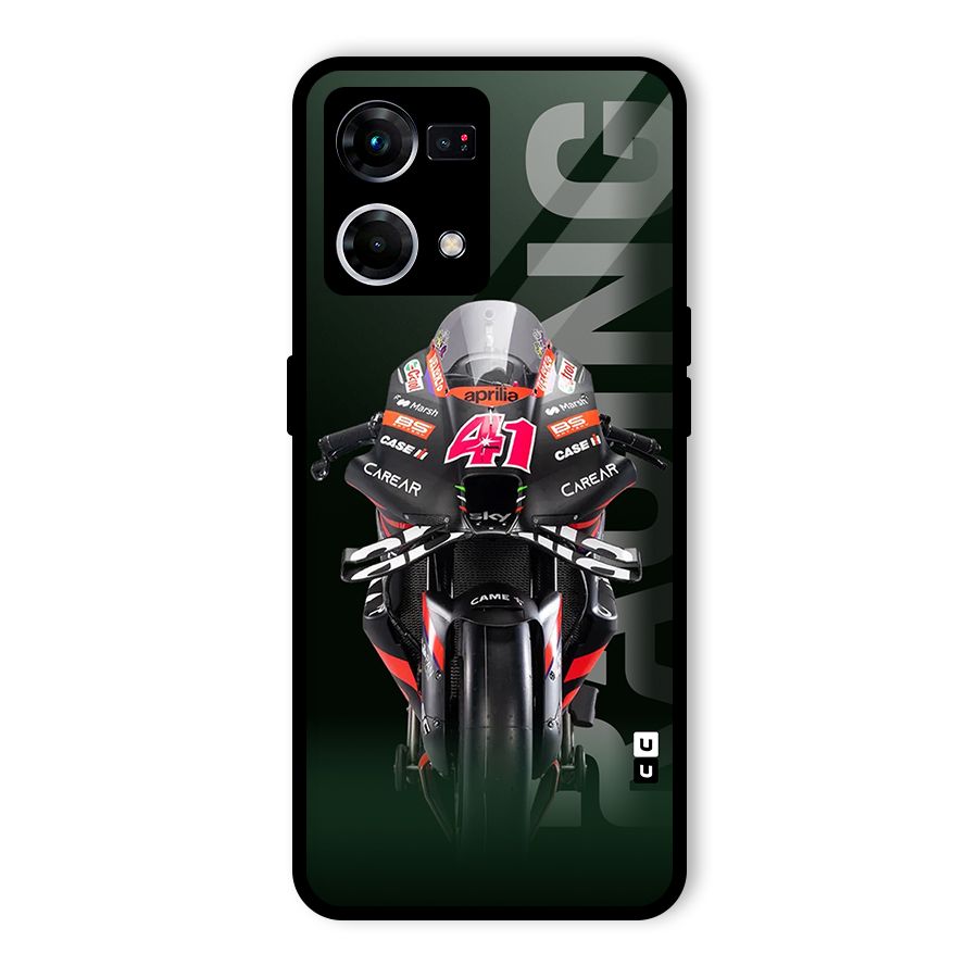 Super Biker Glass Back Case for Oppo F21 Pro 4G