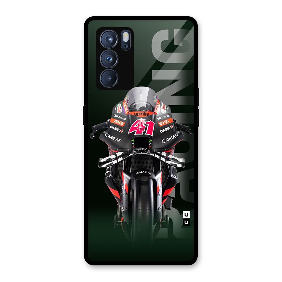 Super Biker Glass Back Case for Oppo Reno6 Pro 5G