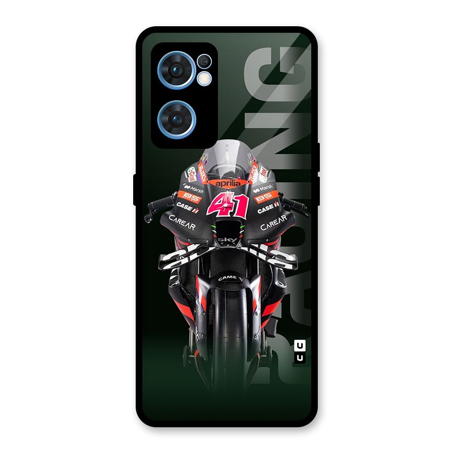 Super Biker Glass Back Case for Oppo Reno7 5G