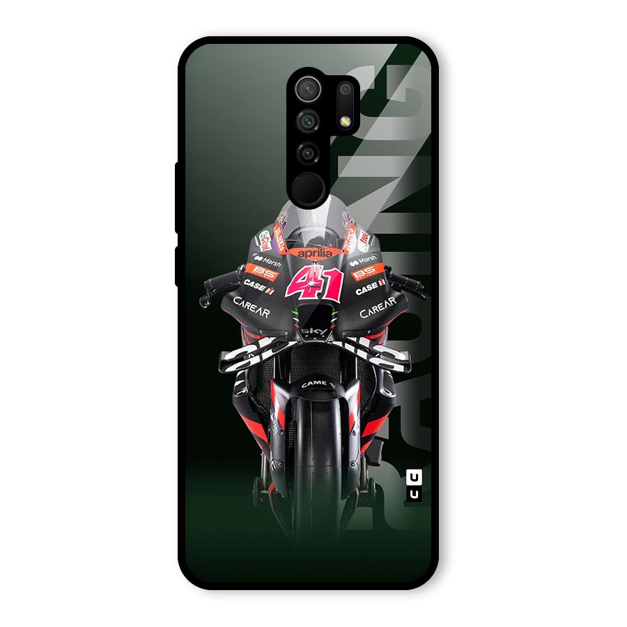 Super Biker Glass Back Case for Poco M2