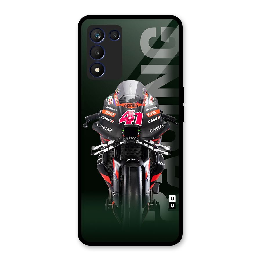 Super Biker Glass Back Case for Realme 9 5G Speed
